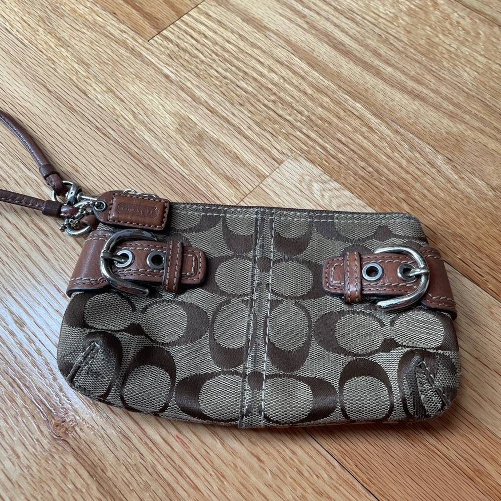 Coach wristlet